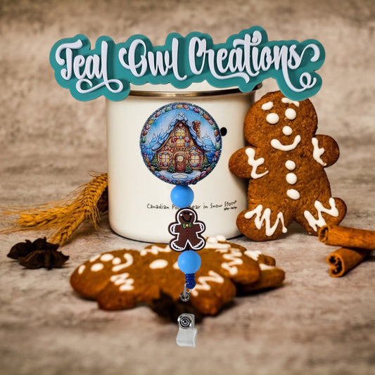 Gingerbread House Badge Reel